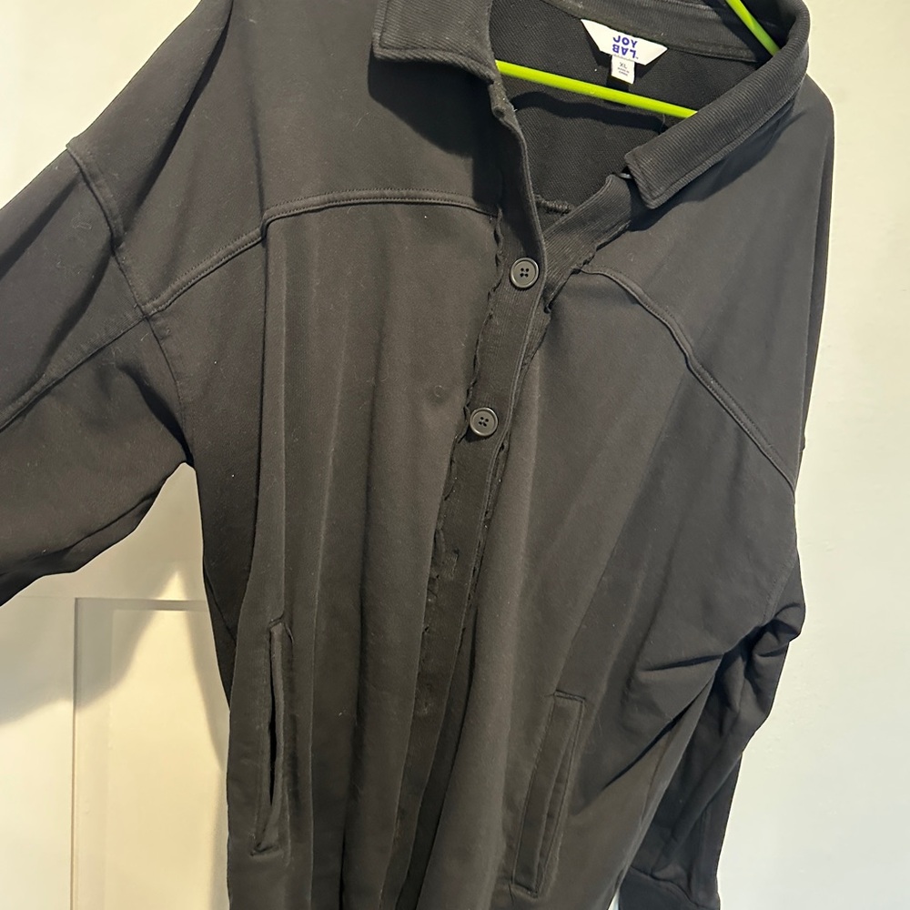 Joylab Charcoal Button-Up Jacket - image 1